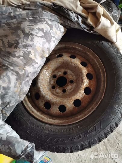 R15 Cordiant Polar 195/65, PCD 5x100 DIA 38