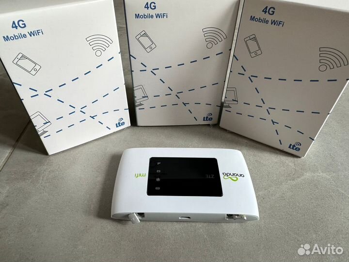 4G роутер ZTE MF920 с аккумулятором