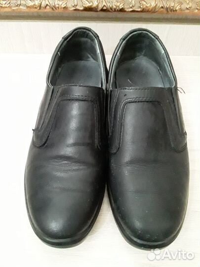 Обувь на мальчика кожаная