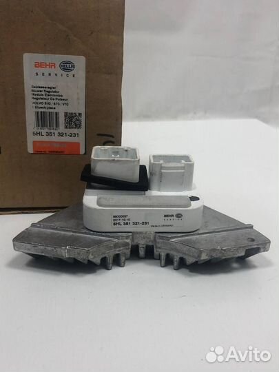 Блок управления отопителя hella 5hl351321231