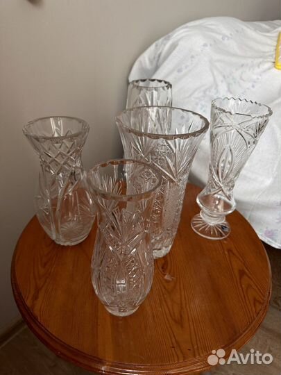 Ваза хрустальная СССР