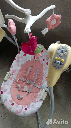 Детская электрическая качелька