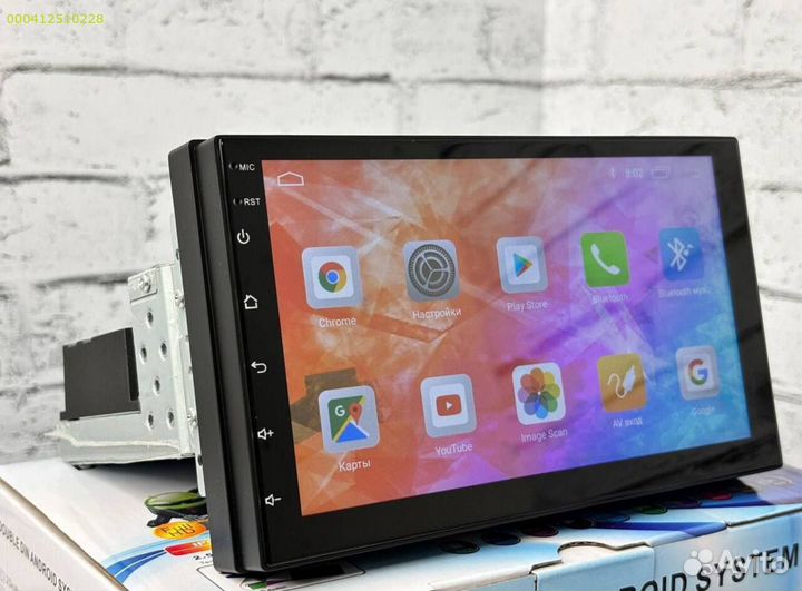 Магнитола 1Din 7дюймов 8ядер (Арт.15639)