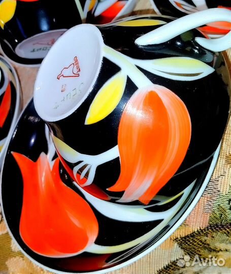 Чайный сервиз 10 персон дулево