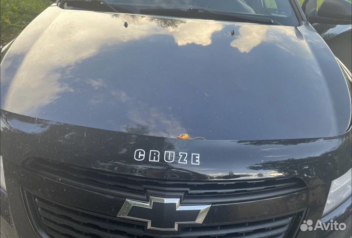 Дифлектор капота шевроле круз