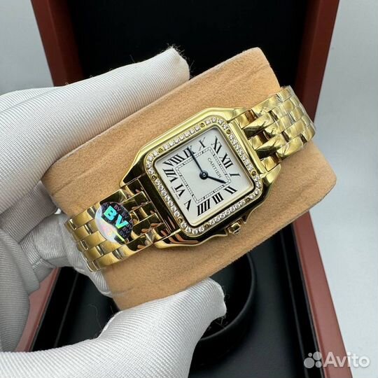 Красивые женские часы Cartier Panthere