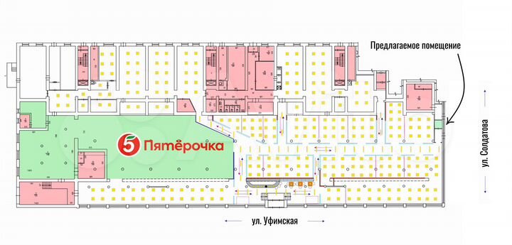 С отдельным входом, 4 м²