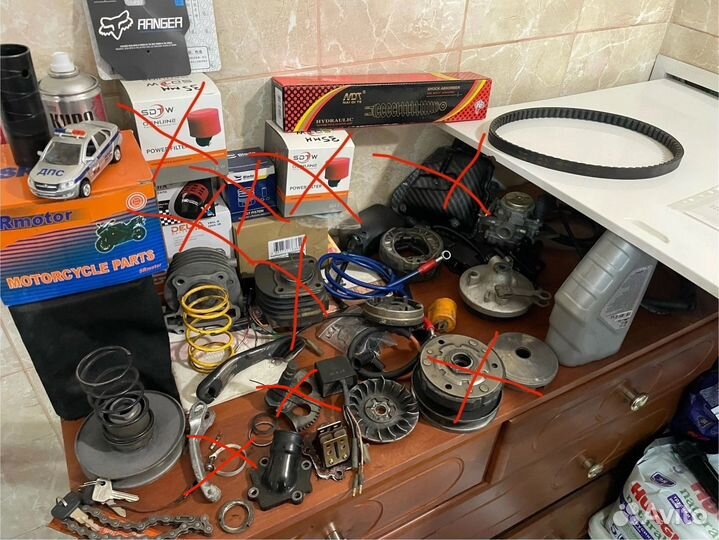 Продам запчасти Yamaha jog