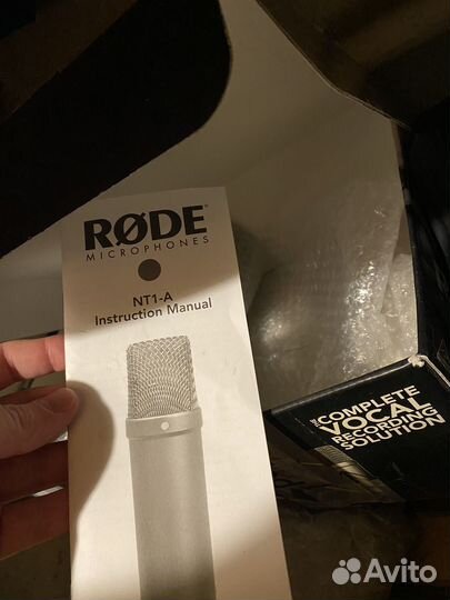 Студийный микрофон Rode NT1-A