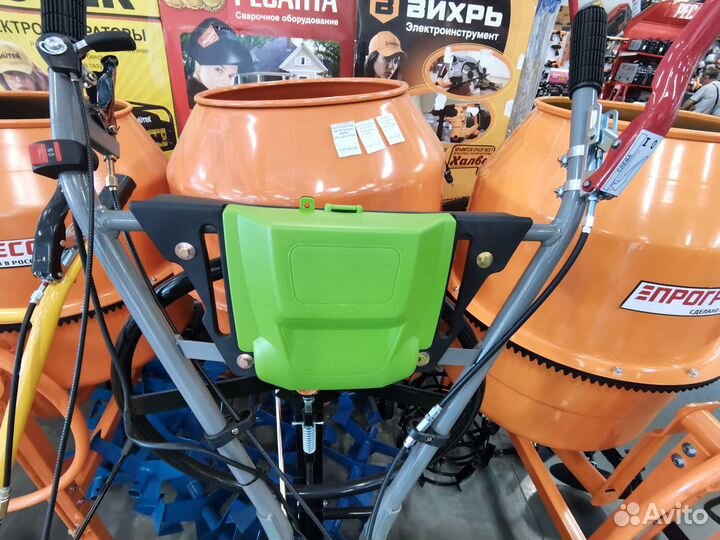 Мотоблок бензиновый мб6-702(большие колеса)