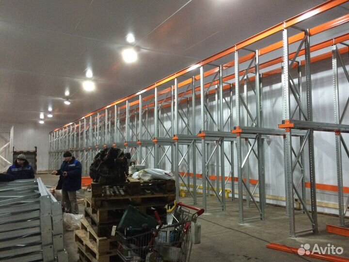 Стеллажи глубинные