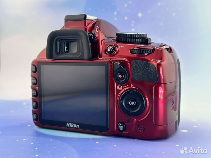 Nikon D3100 Kit 18-55mm Red (sn 02418)