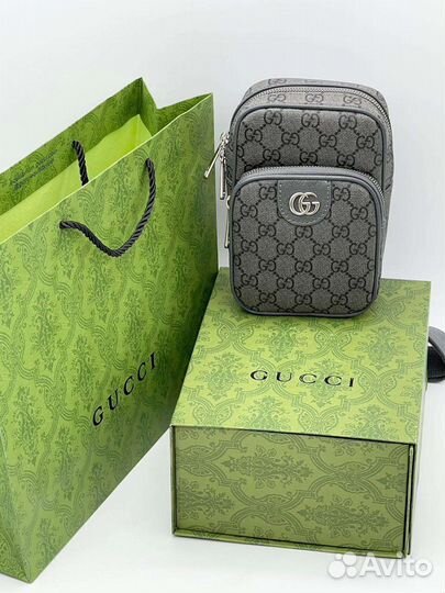 Мужская сумка слинг Gucci Ophidia GG