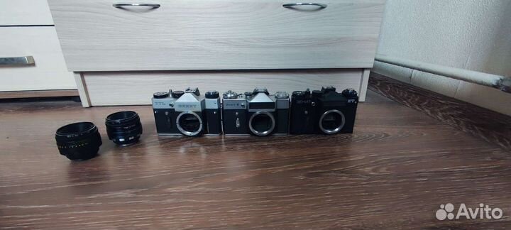 Пленочные фотоаппараты и объективы