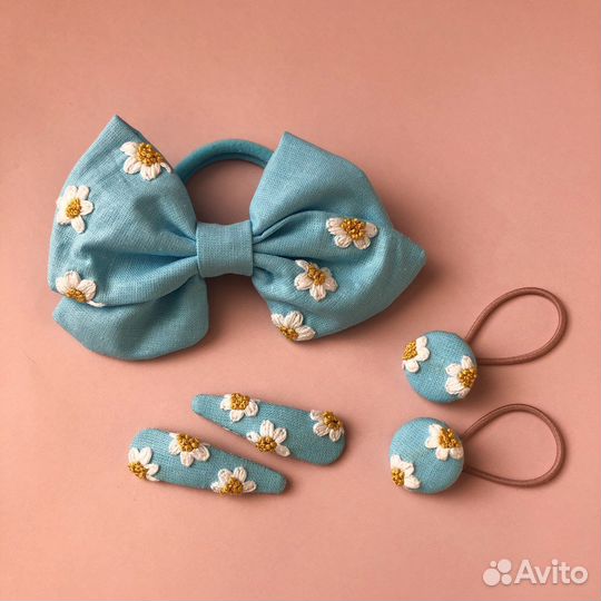 Заколка для волос ручной работы