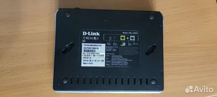 Модем D-link DSL-2300U