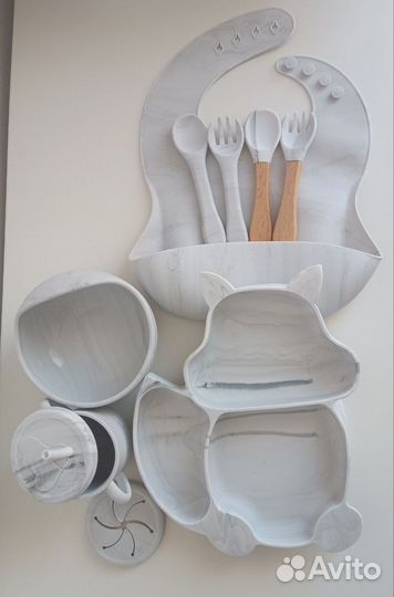 Набор детской посуды 11 предметов