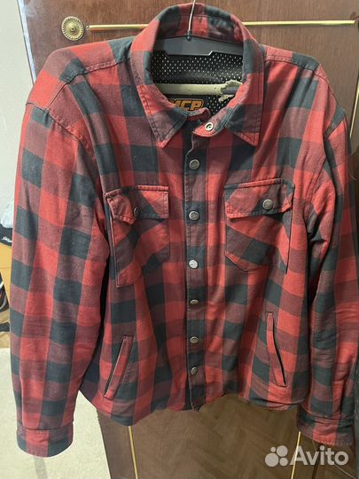 Мото рубашка с защитой