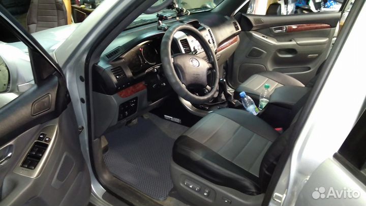 Авточехлы с установкой для Тойота Прадо 120