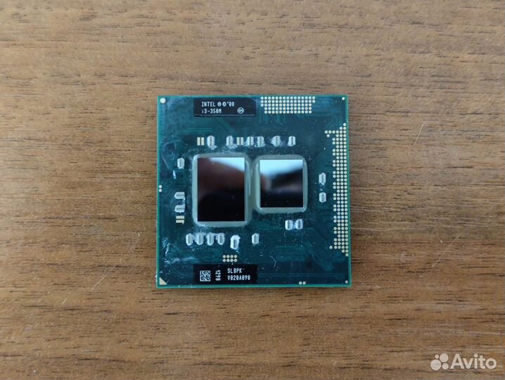 Процессор Intel Core i3-350M slbpk