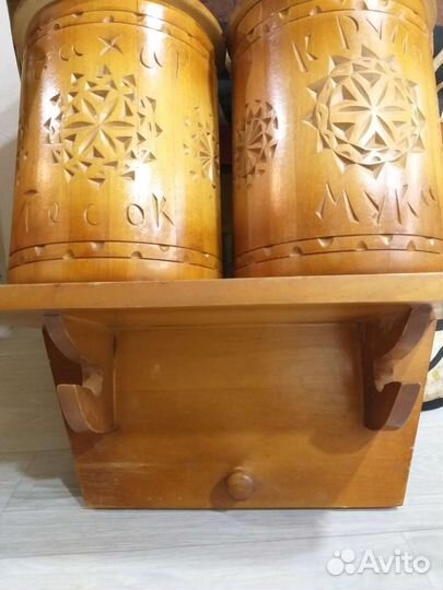 Набор для хранения сыпучих продуктов СССР