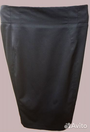 Юбка прямая миди, костюмная шерсть Charuel, 50 р
