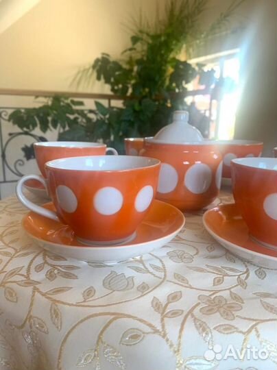 Сервиз чайный горох СССР