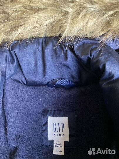 Зимняя куртка пуховик Gap на девочку 140 см