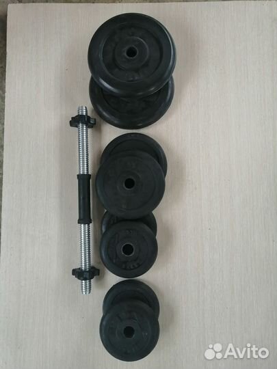 Гантели разборные