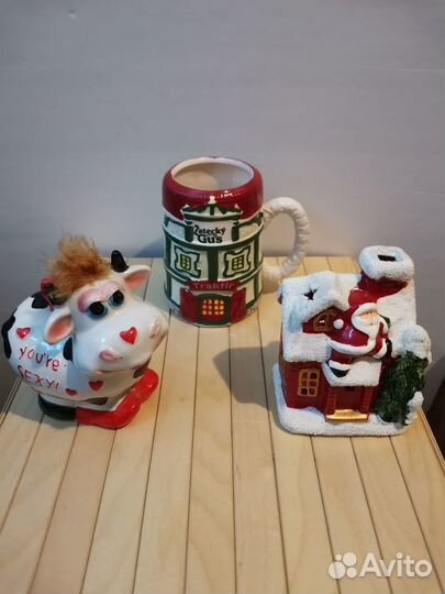 Копилки и пивная кружка из керамики