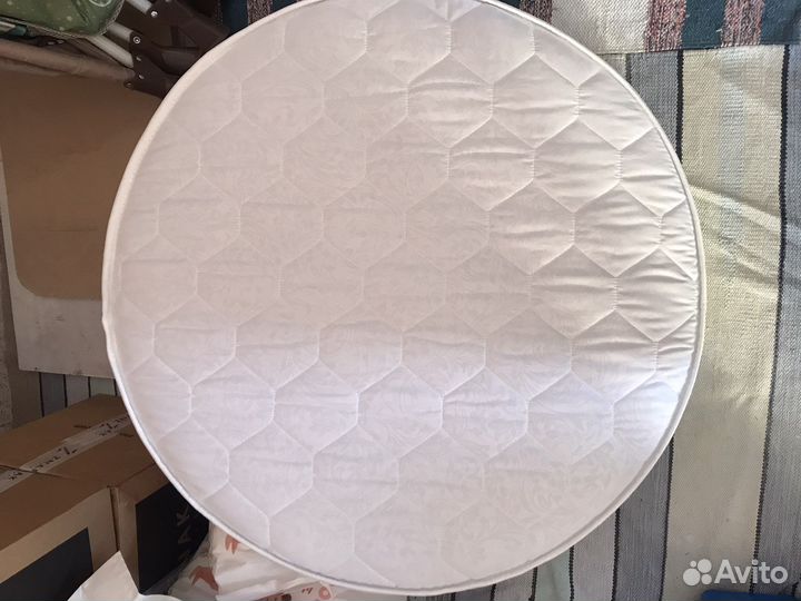 Матрас детский круглый в кроватку