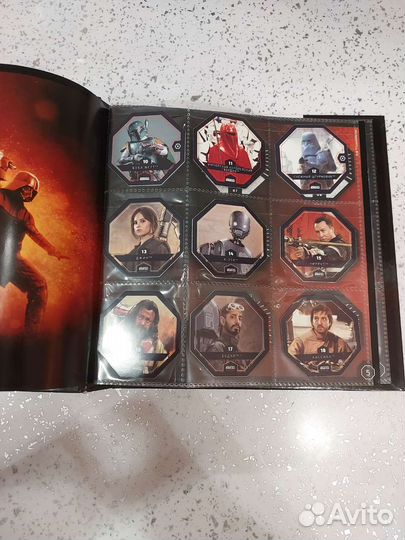 Коллекция фишек звёздные войны