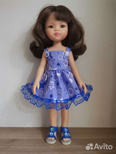 Платье на куклу Паола Рейна 32-33 см