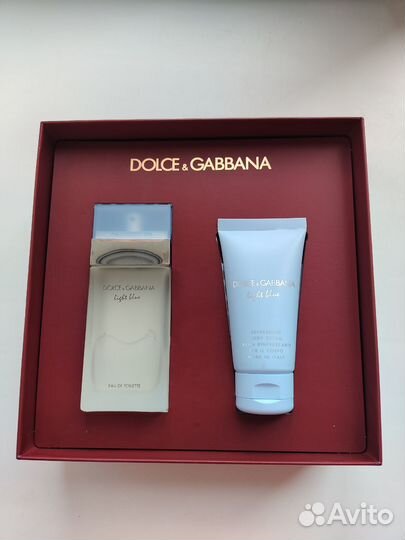 Dolce gabbana light blue набор