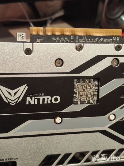 Видеокарта rx580 4gb sapphire nitro+