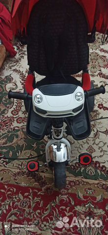 Детский велосипед коляска