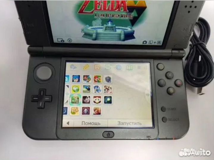 Прошитая New Nintendo 3DS XL (IPS экран)