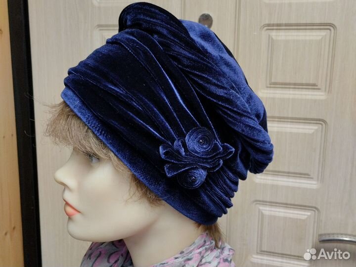 Шапка чалма женская