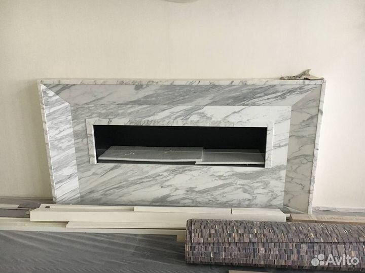 Портал для камина / Камин из натурального камня