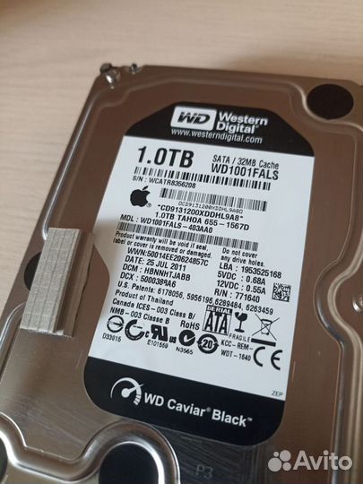 Hdd Apple WD1001fals