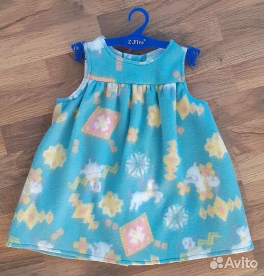 Флисовый сарафан