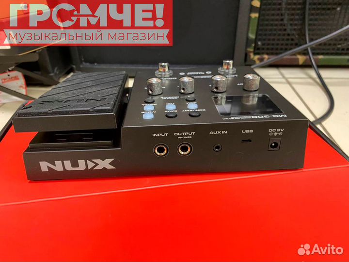 Гитарный процессор эффектов NUX MG-300