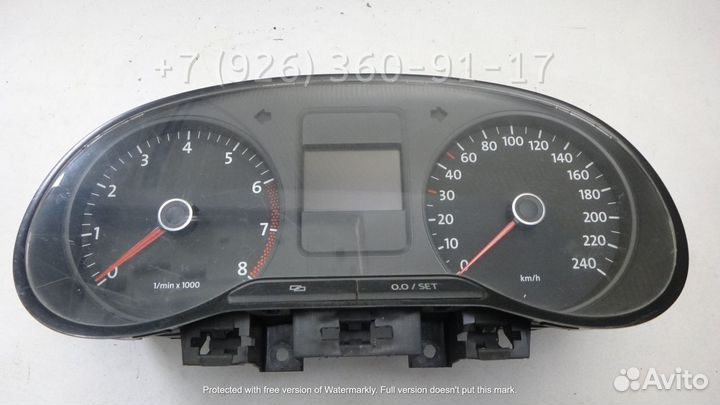 Панель приборов фольксваген поло 6RU920860A