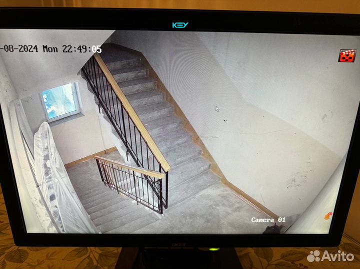 Камера видеонаблюдения с установкой под ключ