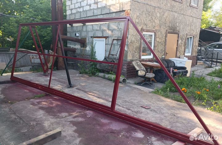 Каркас откатных ворот с фурнитурой и доставкой
