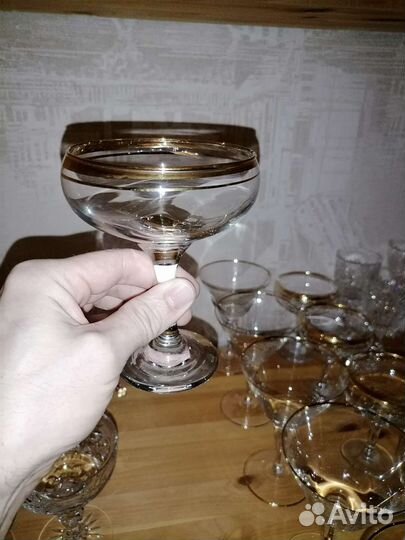 Бокалы креманки шампанское 5