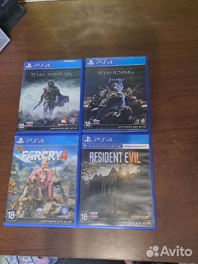 Игры ps4 бу
