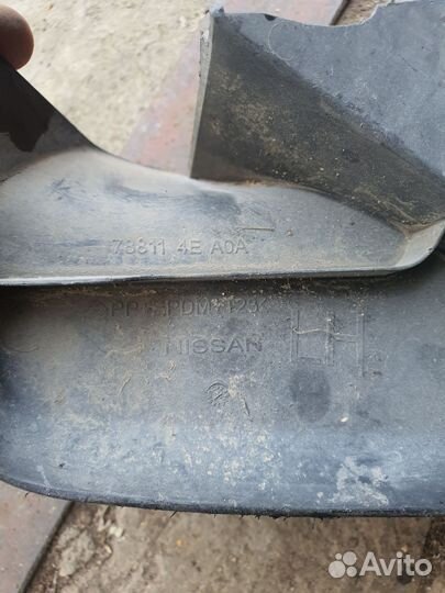 Брызговики задние nissan qashqai j11