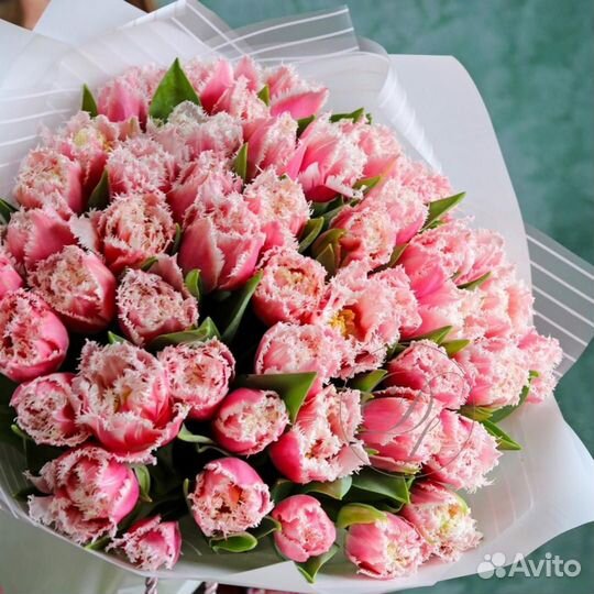 Букеты из тюльпанов