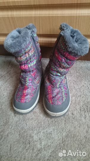 Сапоги зимние детские дутики р. 29
